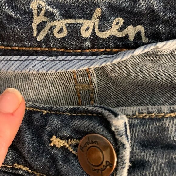 Boden GUC mid rise straight leg jeans Size 10L - Picture 7 of 7